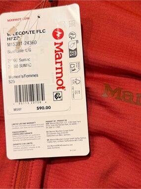 Marmot Women's Sumac Red Sport Jacket